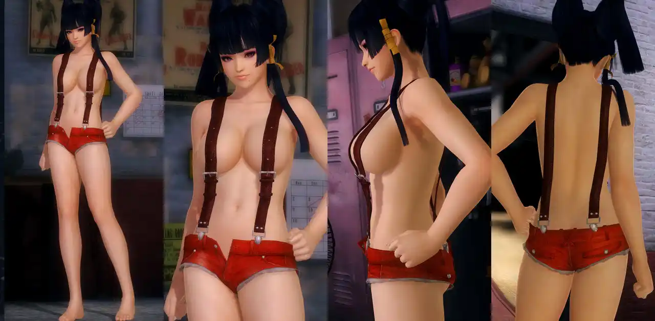 デッドオアアライブ5ラストラウンド 女天狗 Nyotengu DOAX3S Sandwich mod