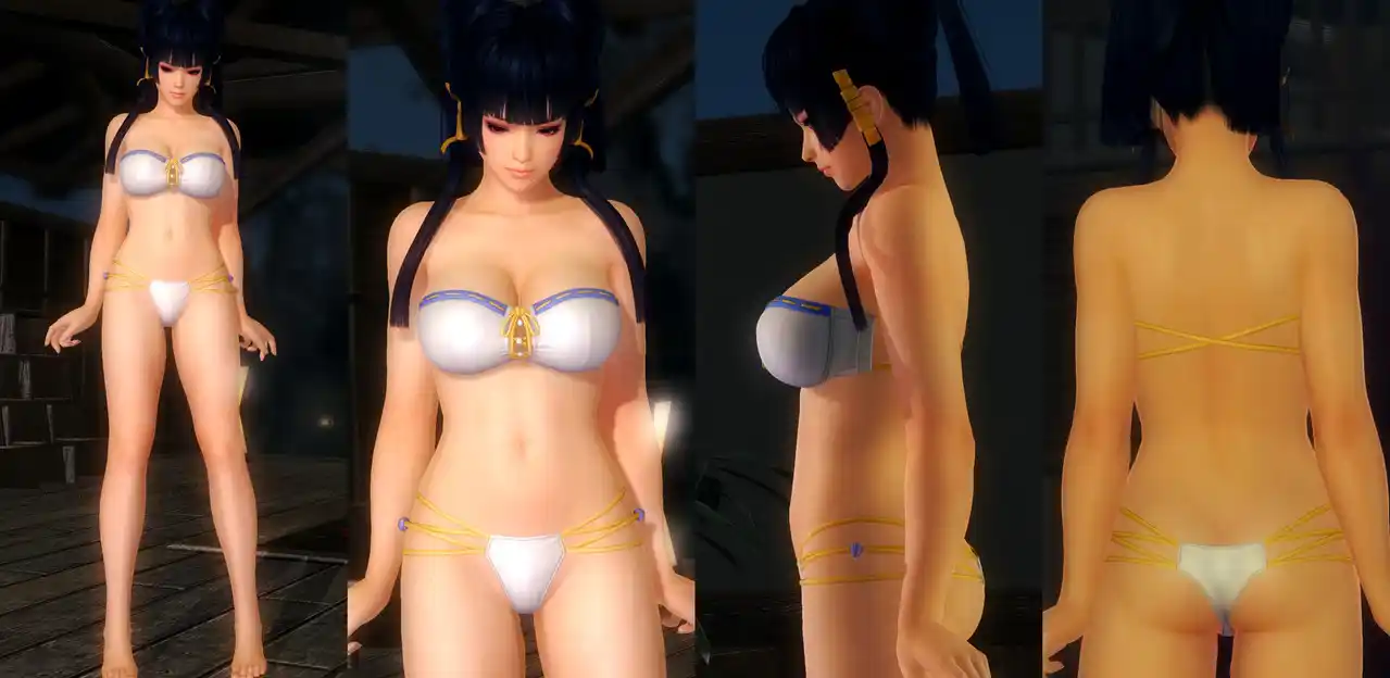 デッドオアアライブ5ラストラウンド 女天狗 Nyotengu DOAX3S Decuple mod