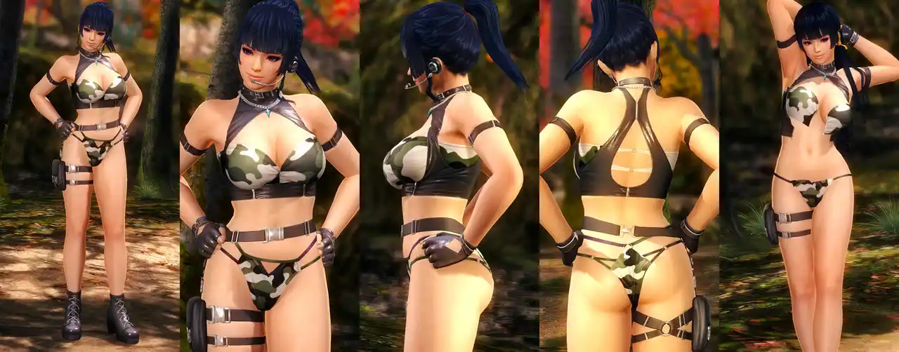 デッドオアアライブ5ラストラウンド 女天狗 Nyotengu DOAXVV Stealth Survivor mod