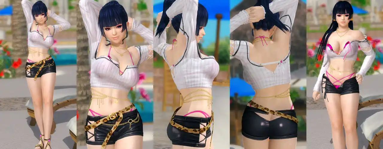 デッドオアアライブ5ラストラウンド 女天狗 Nyotengu DOAXVV Like Love Cherish mod