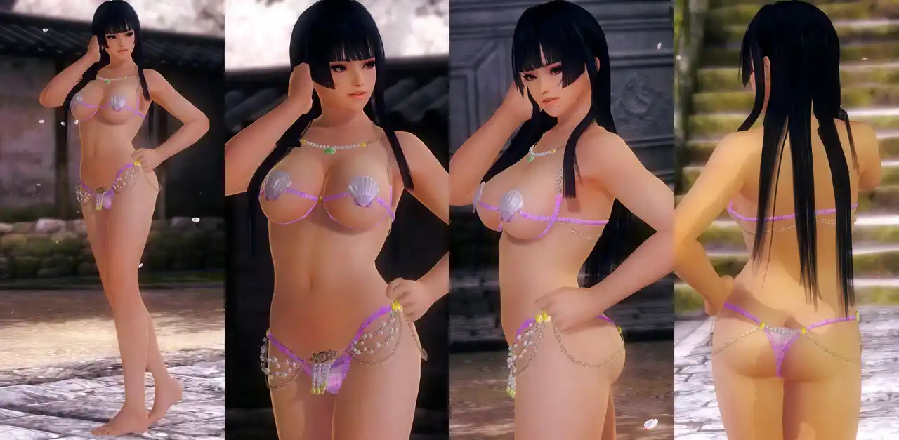デッドオアアライブ5ラストラウンド 女天狗 Nyotengu DOAX3S Godfather mod