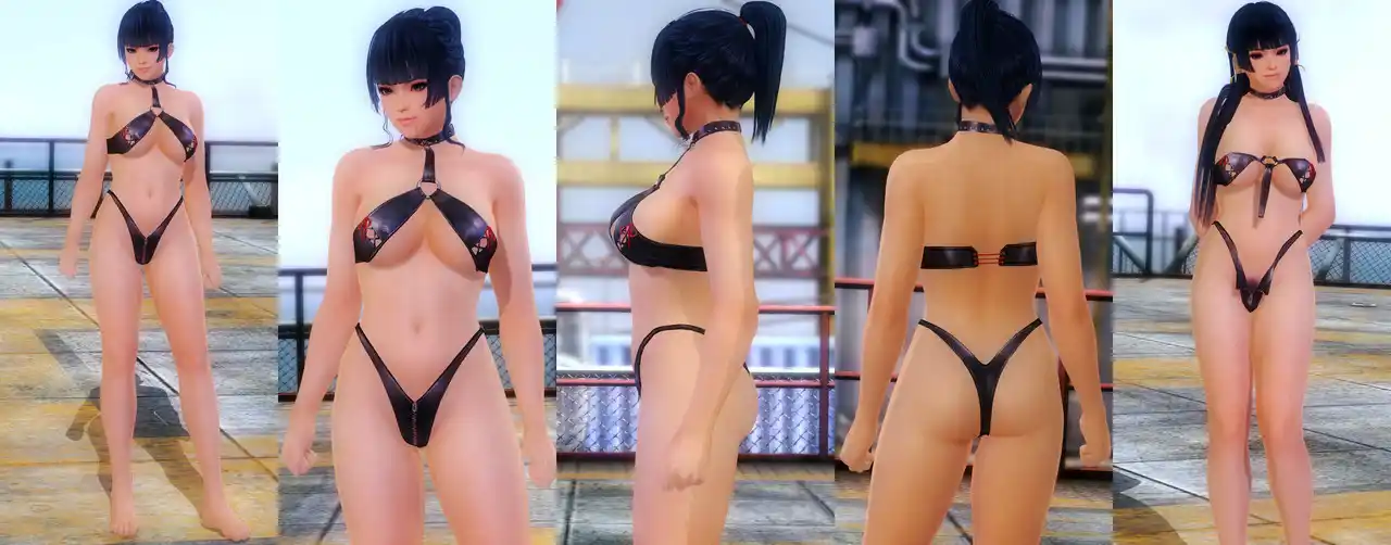 デッドオアアライブ5ラストラウンド 女天狗 Nyotengu DOAXVV Dark Prison V2 mod