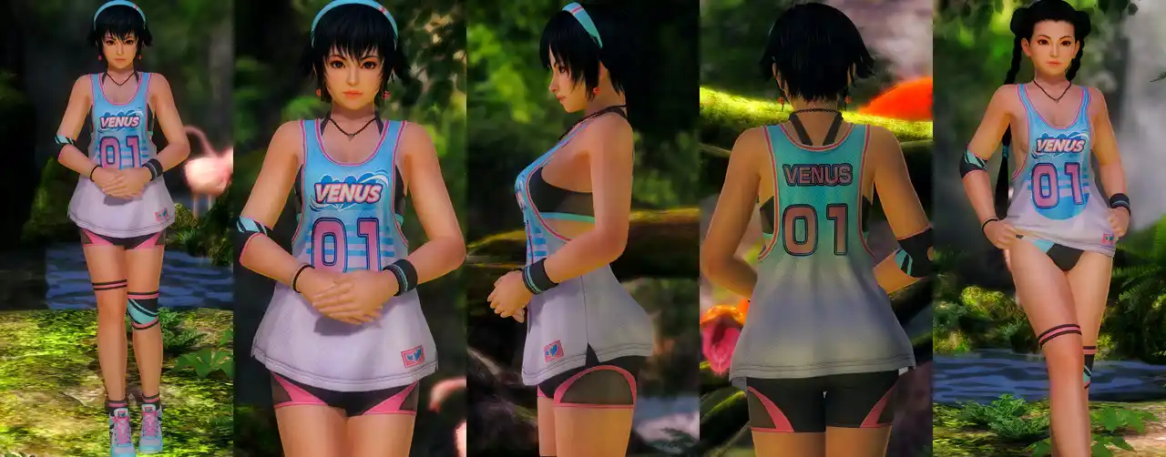 デッドオアアライブ5ラストラウンド パイ Pai DOAXVV Venus Dunk mod