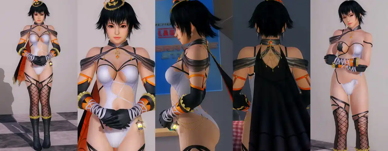 デッドオアアライブ5ラストラウンド パイ Pai DOAXVV Arachne Mirage mod