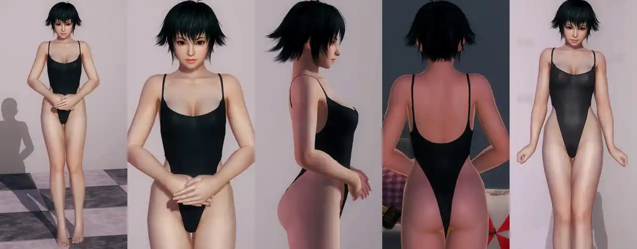 デッドオアアライブ5ラストラウンド パイ Pai DOAXVV Bodysuit MOD mod