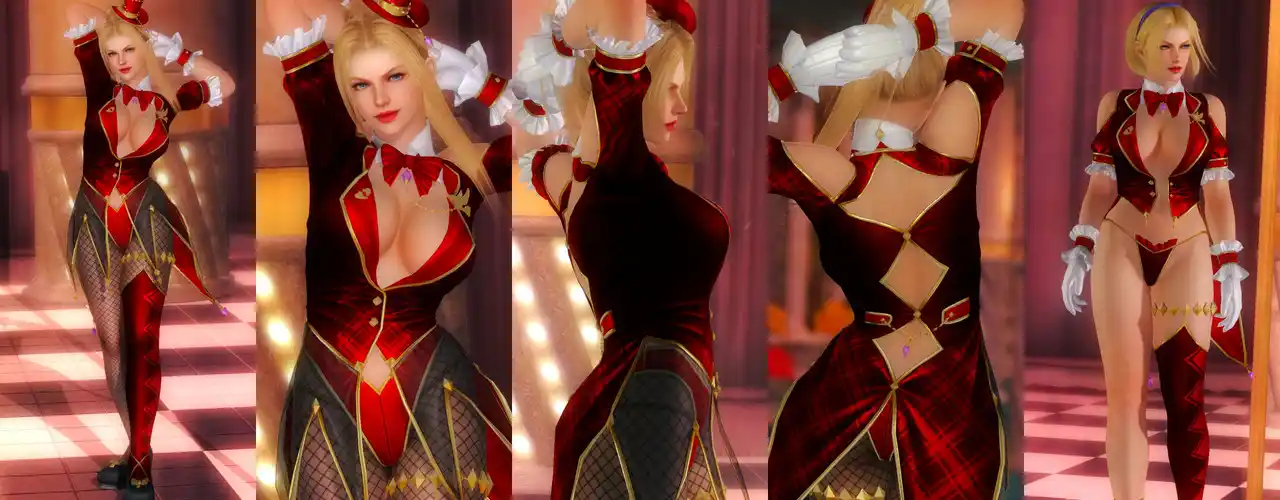 デッドオアアライブ5ラストラウンド レイチェル Rachel DOAXVV Magic Trick Hour mod