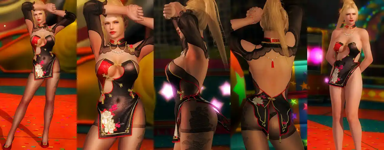 デッドオアアライブ5ラストラウンド レイチェル Rachel DOAXVV Nocturne Meili mod