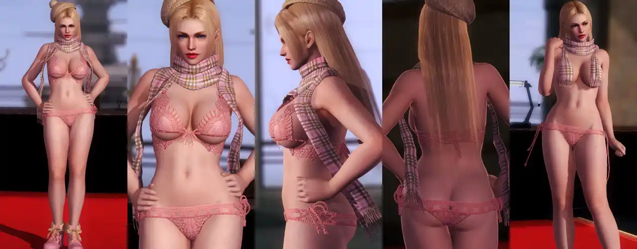 デッドオアアライブ5ラストラウンド レイチェル Rachel DOAXVV Warmth Scarf mod