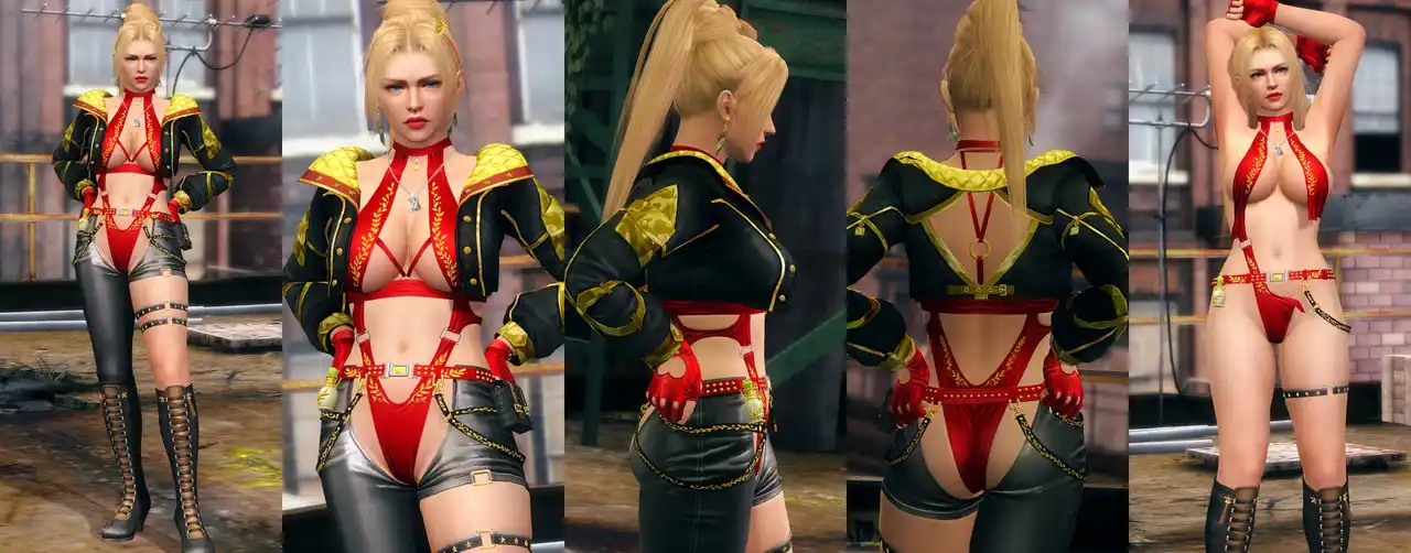 デッドオアアライブ5ラストラウンド レイチェル Rachel DOAXVV Makeup Laurel mod