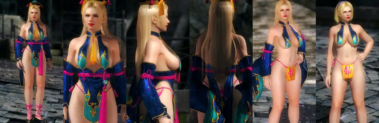 デッドオアアライブ5ラストラウンド レイチェル Rachel DOAXVV Moonlight Shadow mod
