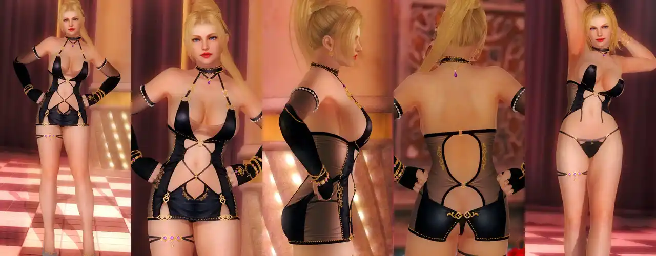 デッドオアアライブ5ラストラウンド レイチェル Rachel DOAXVV Nocturne Desire mod