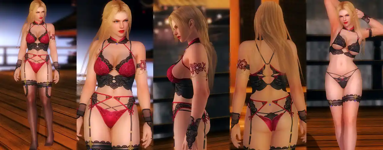 デッドオアアライブ5ラストラウンド レイチェル Rachel DOAXVV Tandem Ember mod