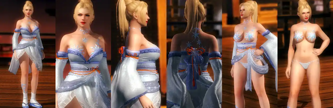 デッドオアアライブ5ラストラウンド レイチェル Rachel DOAXVV Ice Moon Fairy mod