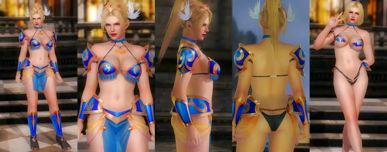 デッドオアアライブ5ラストラウンド レイチェル Rachel DOAXVV Venus Valkyrie mod