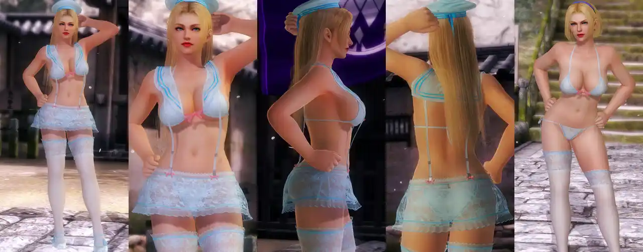 デッドオアアライブ5ラストラウンド レイチェル Rachel DOAXVV Half Sail mod