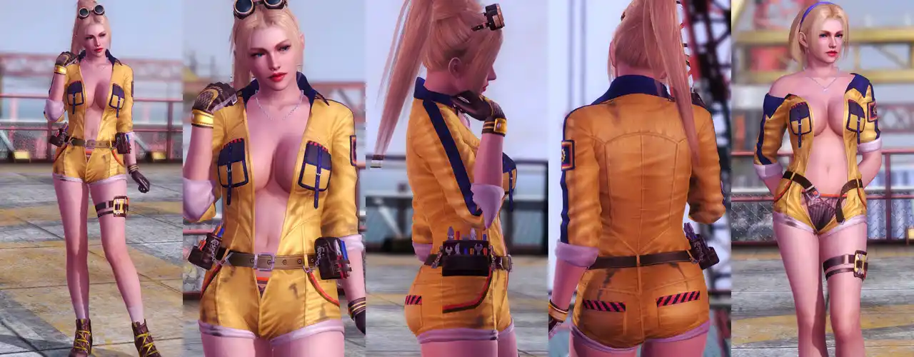 デッドオアアライブ5ラストラウンド レイチェル Rachel DOAXVV Rapid Repair mod