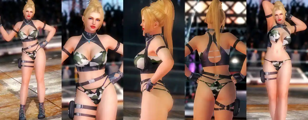 デッドオアアライブ5ラストラウンド レイチェル Rachel DOAXVV Stealth Survivor mod