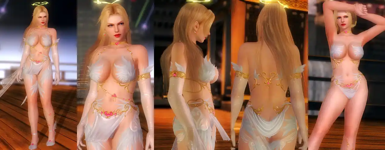 デッドオアアライブ5ラストラウンド レイチェル Rachel DOAXVV Heavenly Love mod