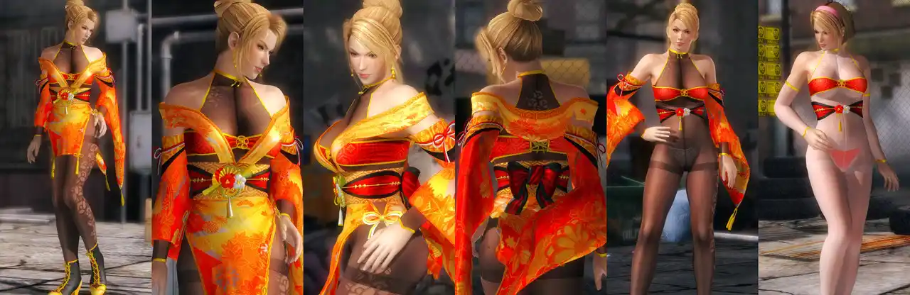 デッドオアアライブ5ラストラウンド サラ Sarah DOAXVV Brocade Of Dawn mod