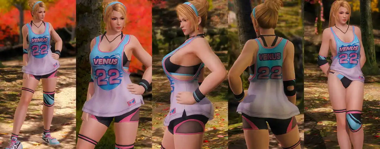 デッドオアアライブ5ラストラウンド サラ Sarah DOAXVV Venus Dunk mod