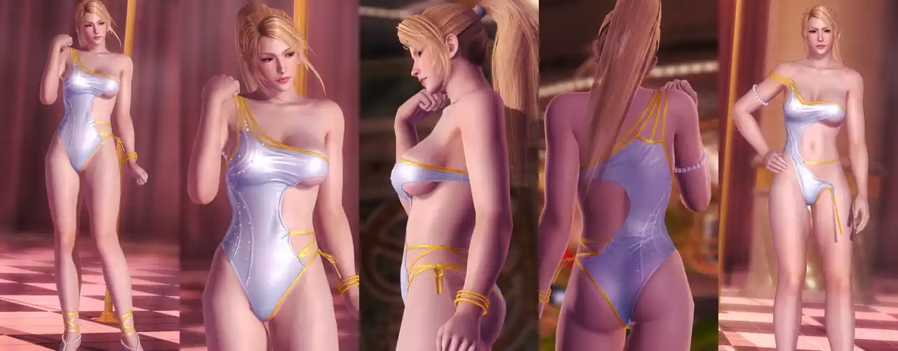 デッドオアアライブ5ラストラウンド サラ Sarah DOAXVV Sparkling Seafoam mod