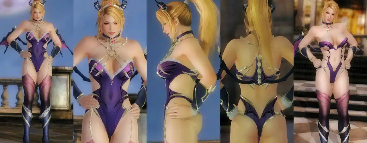 デッドオアアライブ5ラストラウンド サラ Sarah DOAXVV Darkness Queen mod