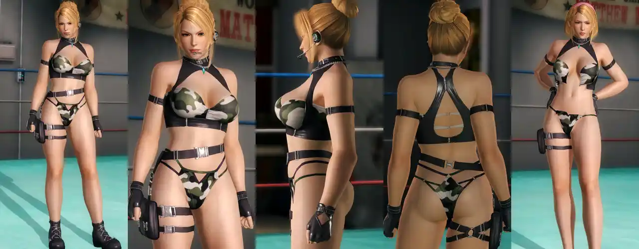 デッドオアアライブ5ラストラウンド サラ Sarah DOAXVV Stealth Survivor mod