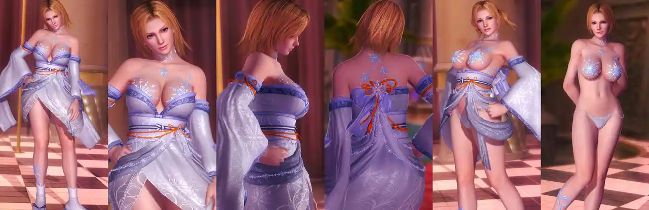 デッドオアアライブ5ラストラウンド ティナ Tina DOAXVV Ice Moon Fairy mod