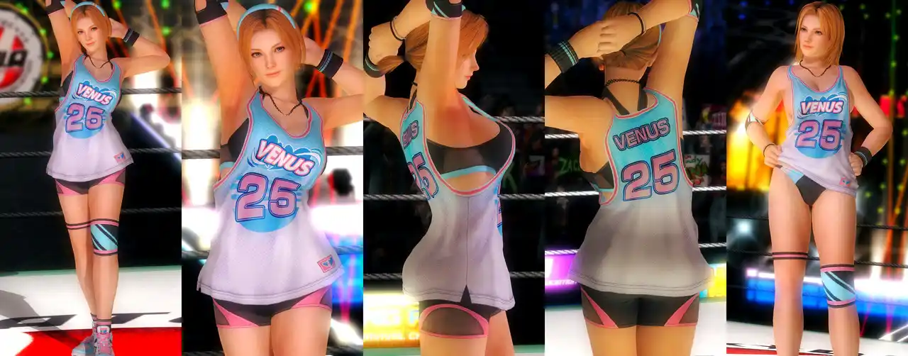 デッドオアアライブ5ラストラウンド ティナ Tina DOAXVV Venus Dunk mod