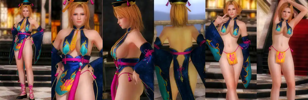 デッドオアアライブ5ラストラウンド ティナ Tina DOAXVV Moonlight Shadow mod