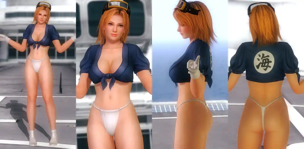 デッドオアアライブ5ラストラウンド ティナ Tina DOAX3S Famitsu Swimsuit Contest mod