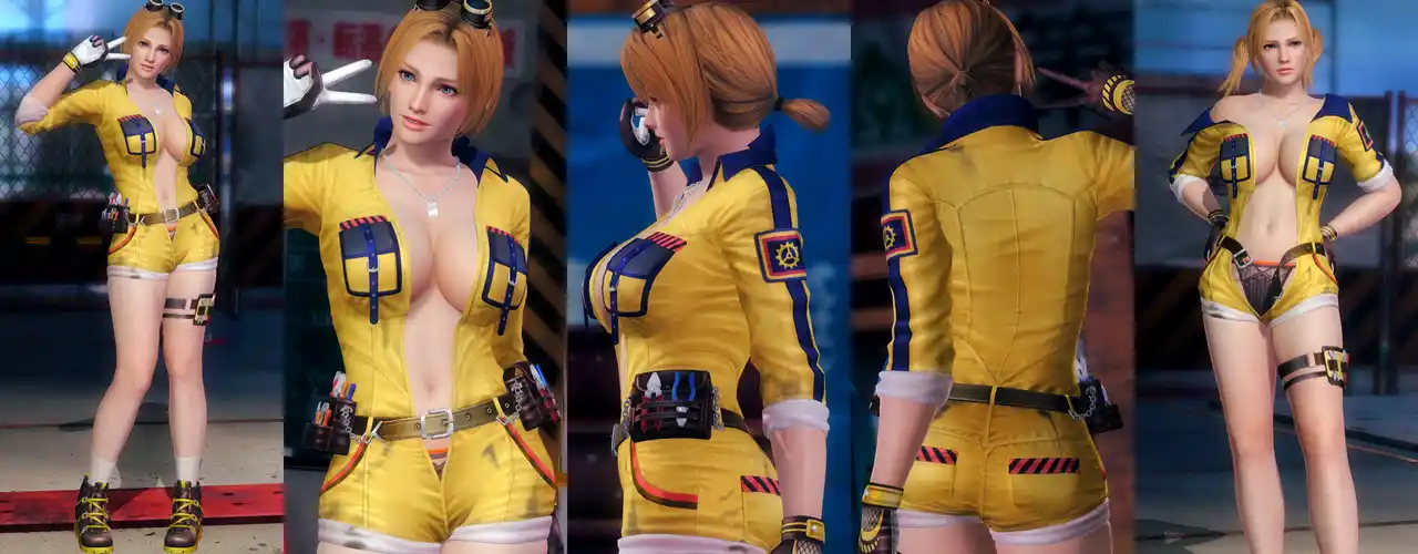 デッドオアアライブ5ラストラウンド ティナ Tina DOAXVV Rapid Repair mod