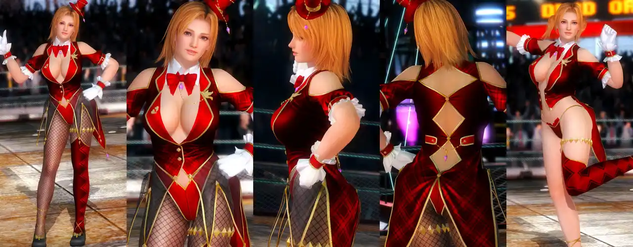 デッドオアアライブ5ラストラウンド ティナ Tina DOAXVV Magic Trick Hour mod