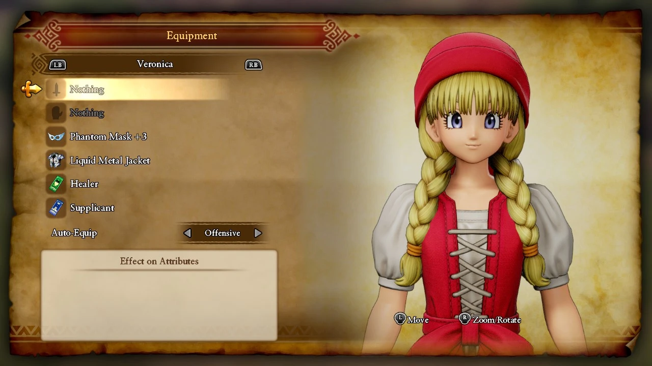ドラゴンクエストXI S Adult Veronica mod