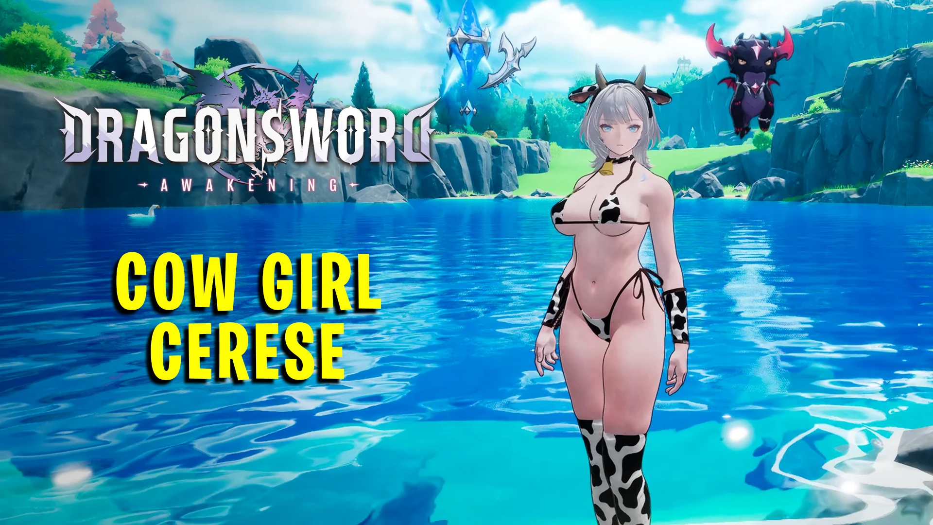 ドラゴンソード：アウェイクニング Cow Girl - Cerese mod