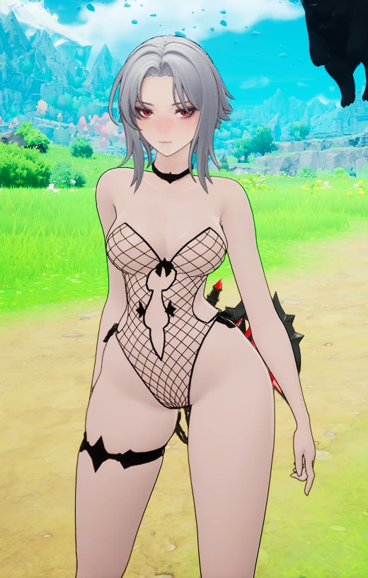 ドラゴンソード：アウェイクニング Theresia Swimsuit (No MASK Variation - DLC Costume) mod