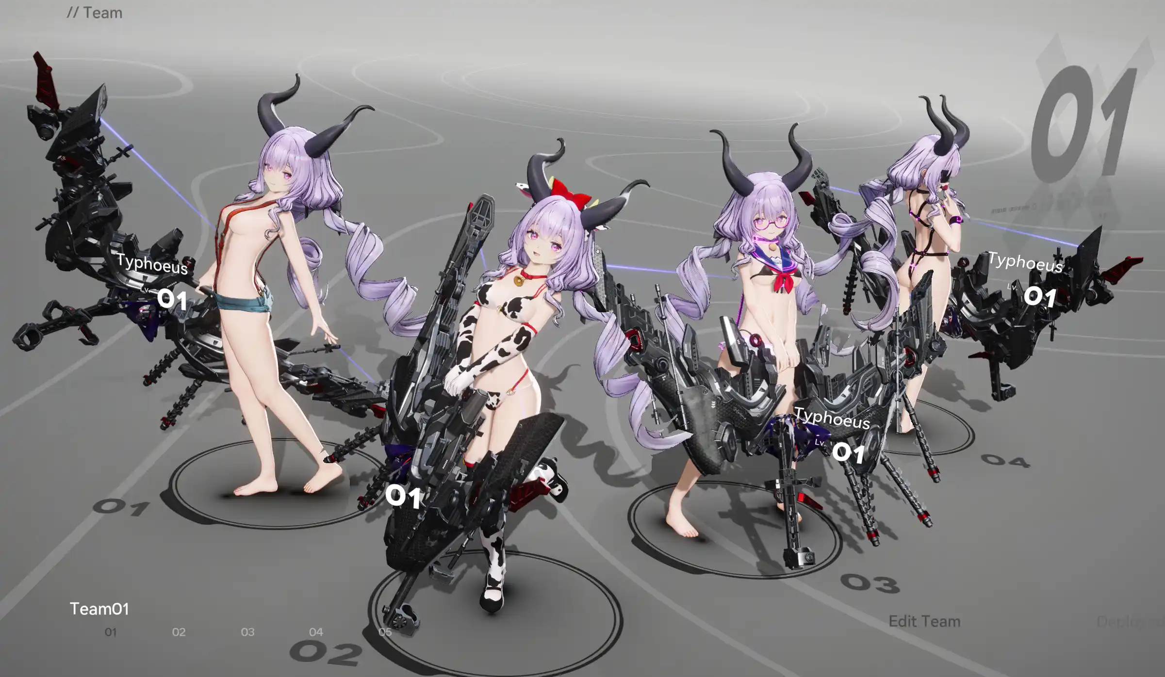 アークナイツ エンドフィールド ティフォロス Typhoeus Cyber Sarkaz mod