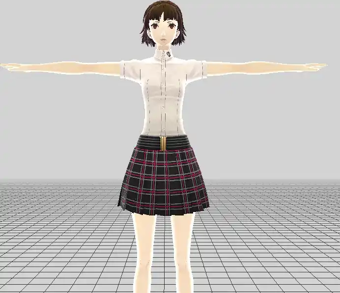 Makoto No Leggings + Mini Skirt