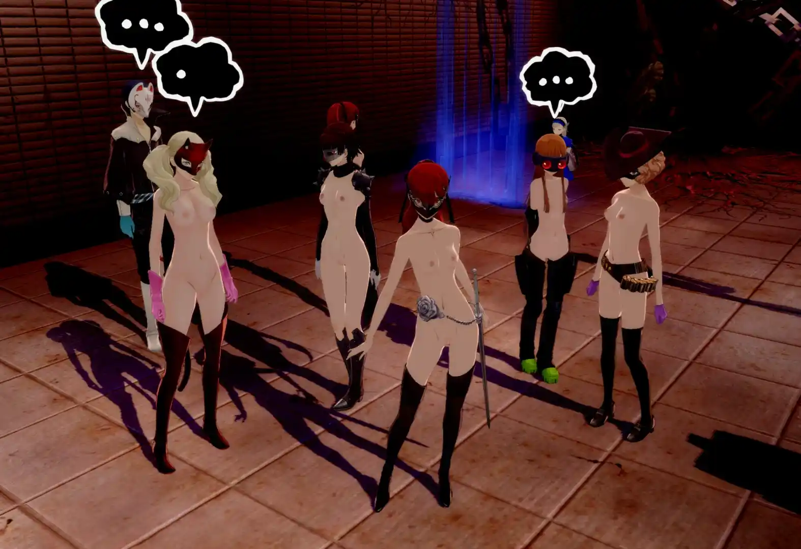 Haru Battlesuit with Corset（コルセット付きバトルスーツ）