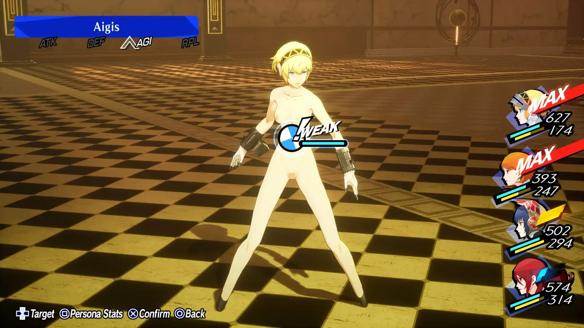 P3R All Nude Rework V3（エリザベス含む）