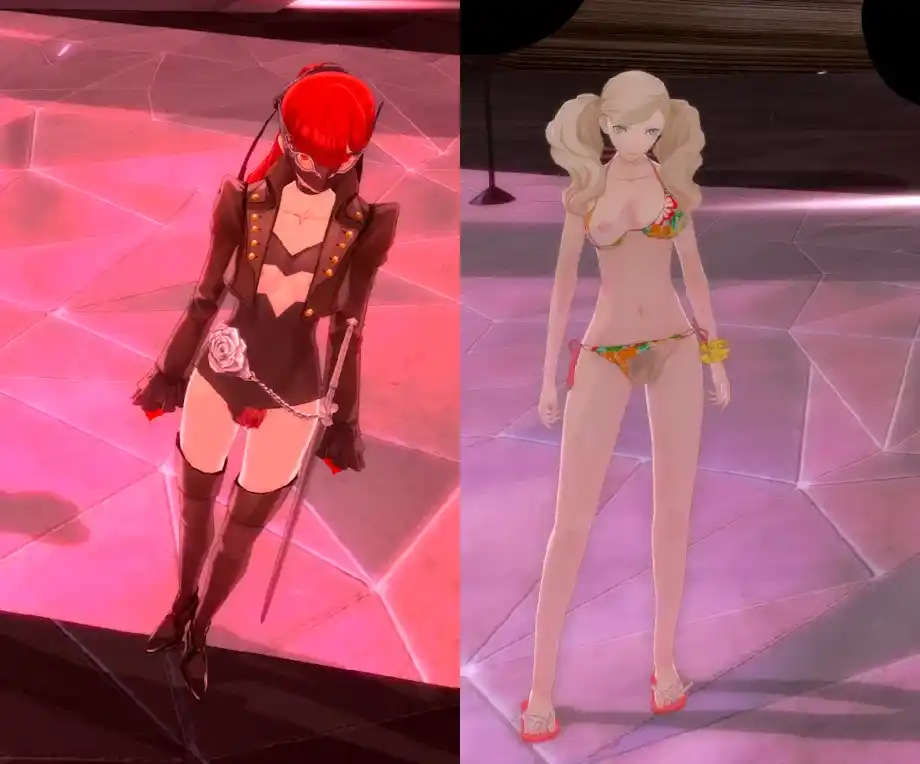 Kasumi & Ann Semi-Nude（セミヌード96衣装）