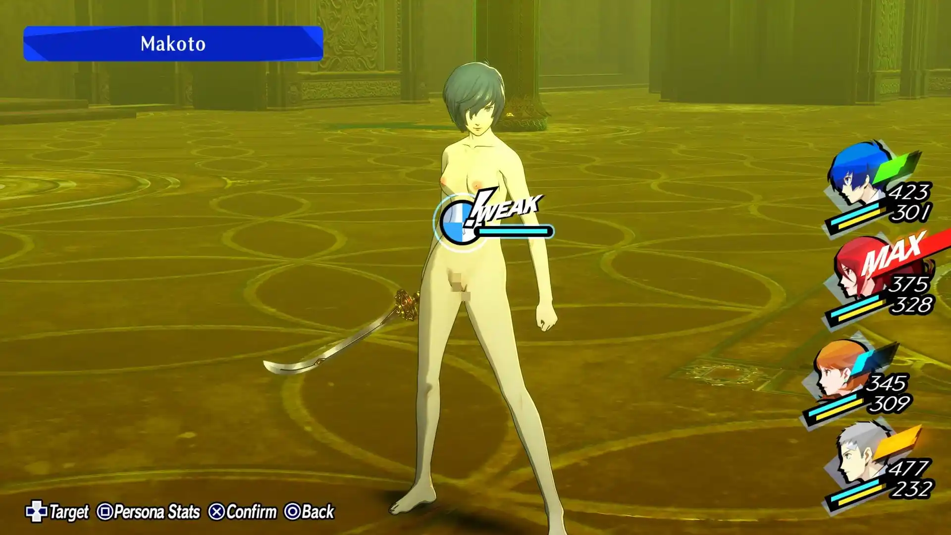 Feminine Protag Nude（女性化主人公）