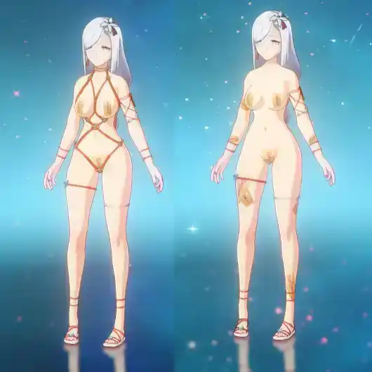 Shenhe Talisman & Rope Toggle