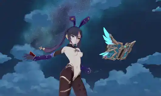 Reverse Bunnysuit Mona