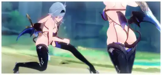 LewdLad's Succubus Eula + Shinya's Variants!