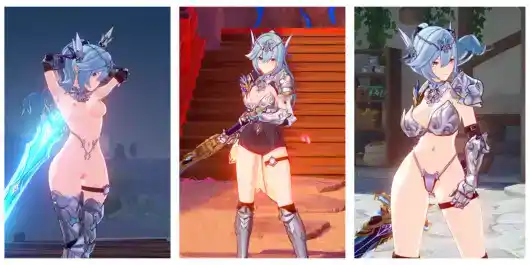 Knight Eula Megatoggle Series + Thicc