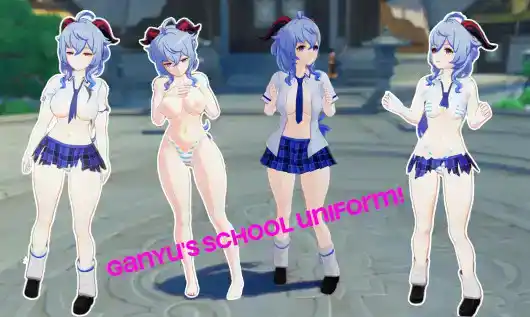 School Outfit Ganyu!