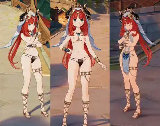 Nilou Dance NSFW Dance outfit