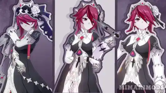 Crimson Nun Rosaria - NSFW version