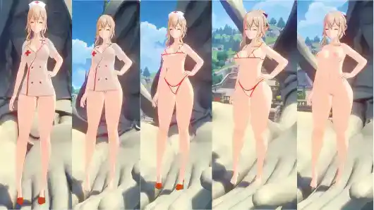 Sexy Healer Jean TOGGLE Mod